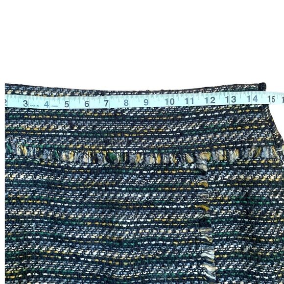 Nwot Ann Taylor LOFT Faux Wrap Tweed Skirt - Picture 9 of 10